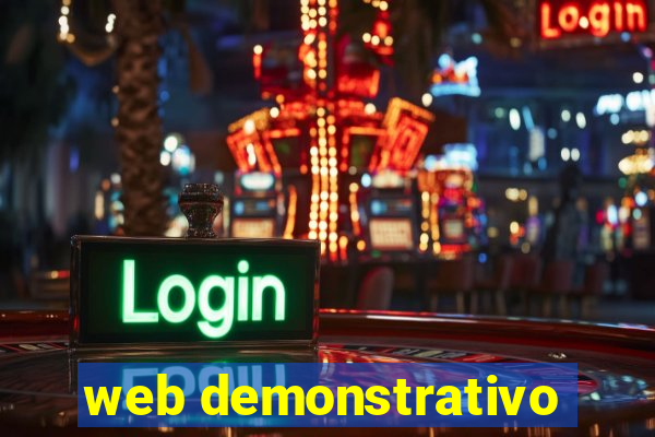 web demonstrativo